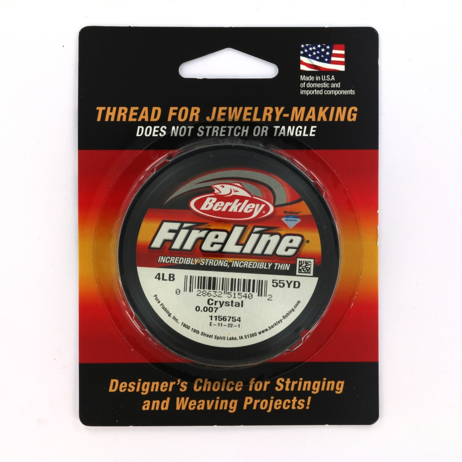 FireLine 4LB, crystal, super tynd og stærk 0,12 mm (50 meter) - Billede 2