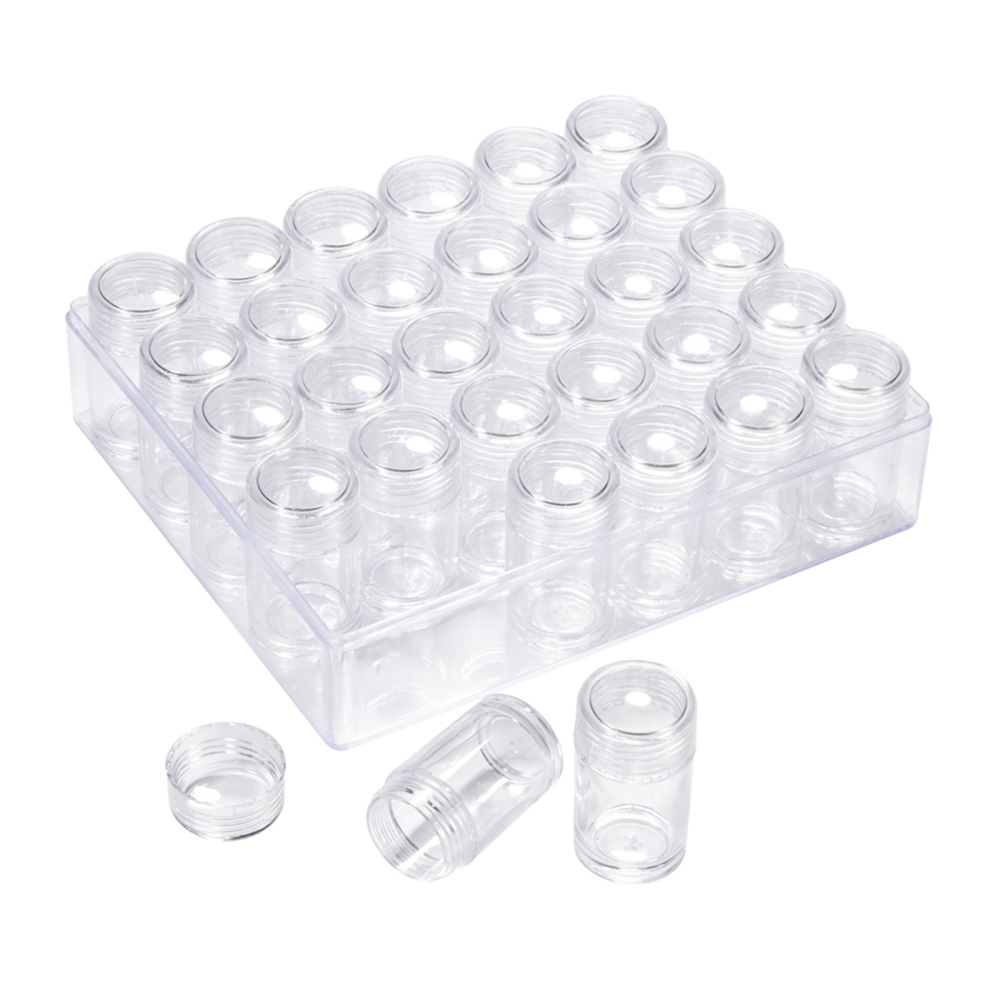 Opbevaringsboks inkl. 30 runde æsker 14×16,7×5,4cm - Billede 5
