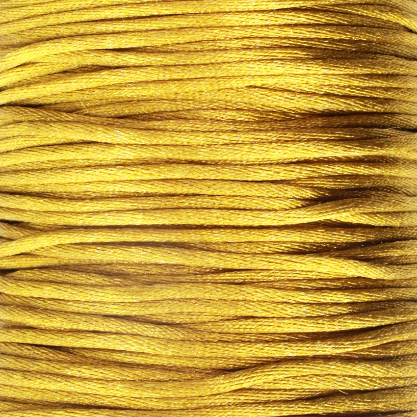 Satinsnor Golden 1,5 mm (90 meter) - Billede 2