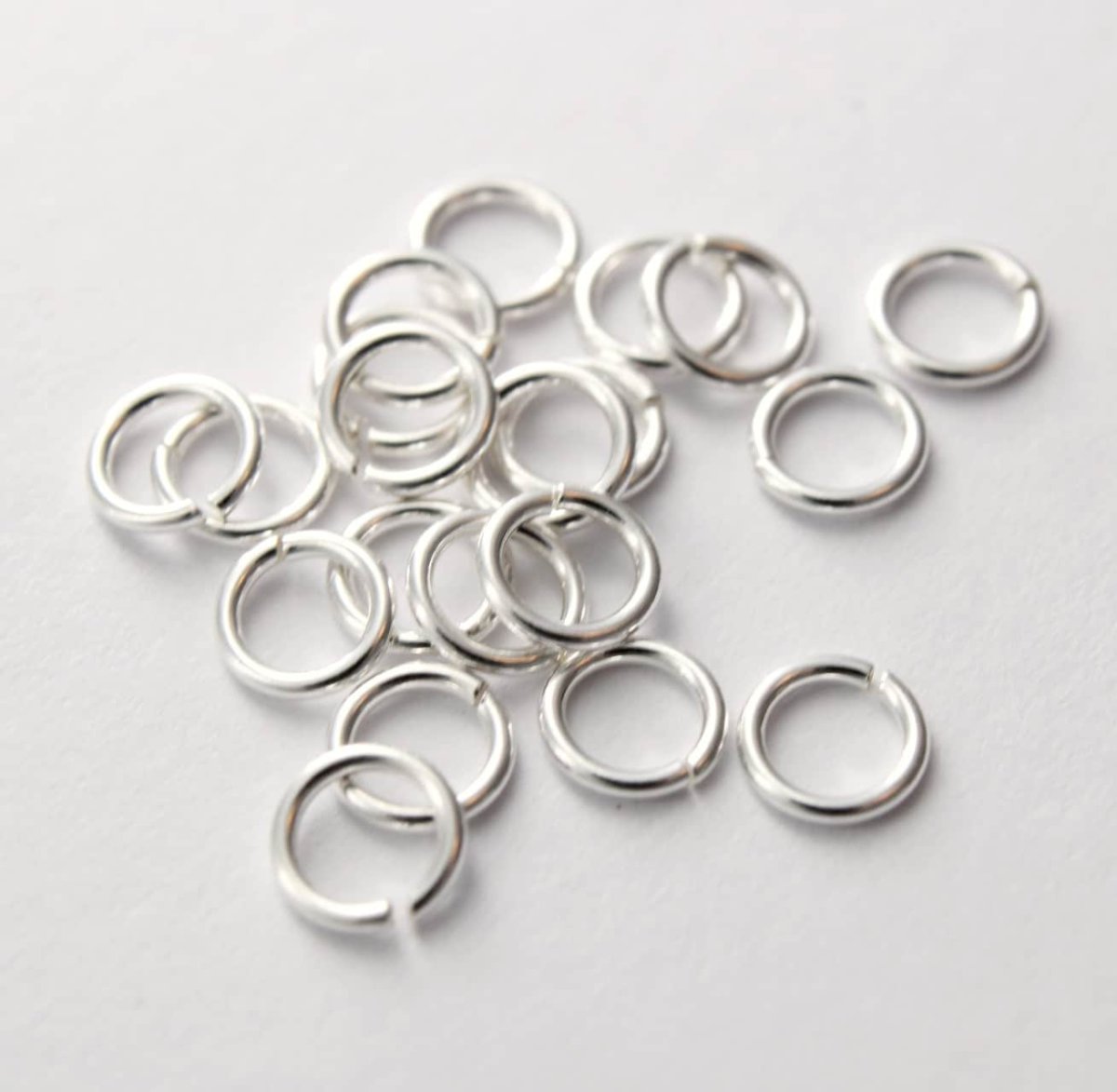 Øsken Sterlingsølv, 4 mm (10 stk) - Billede 2