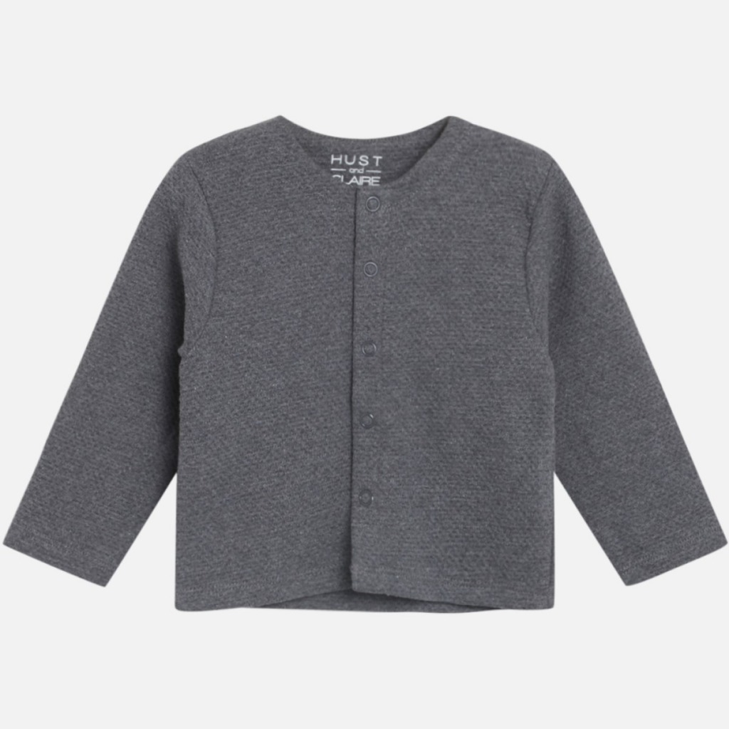 Hust and Claire Cardigan – Cine – Grey Blend - Billede 2