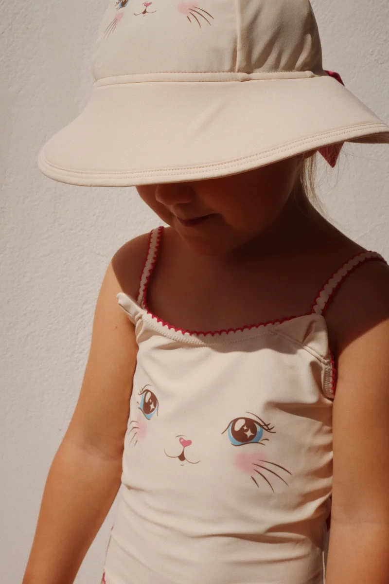 kitty badedragt - soft pink - Billede 3