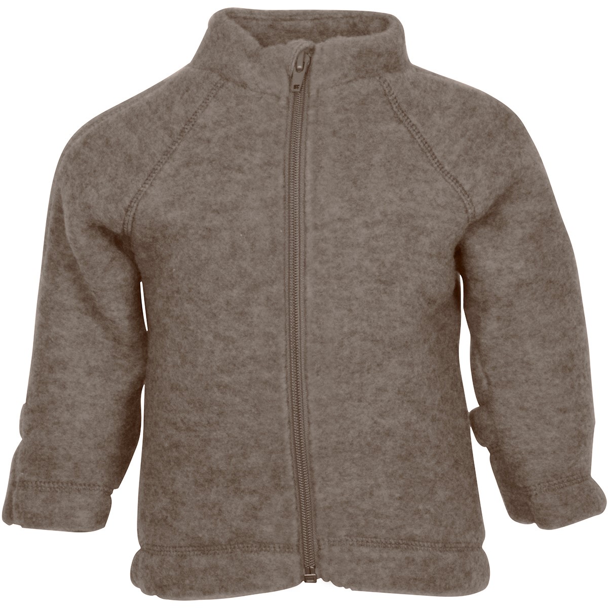 Mikk-Line Cardigan – Uld – Melange Denver / Sandfarvet