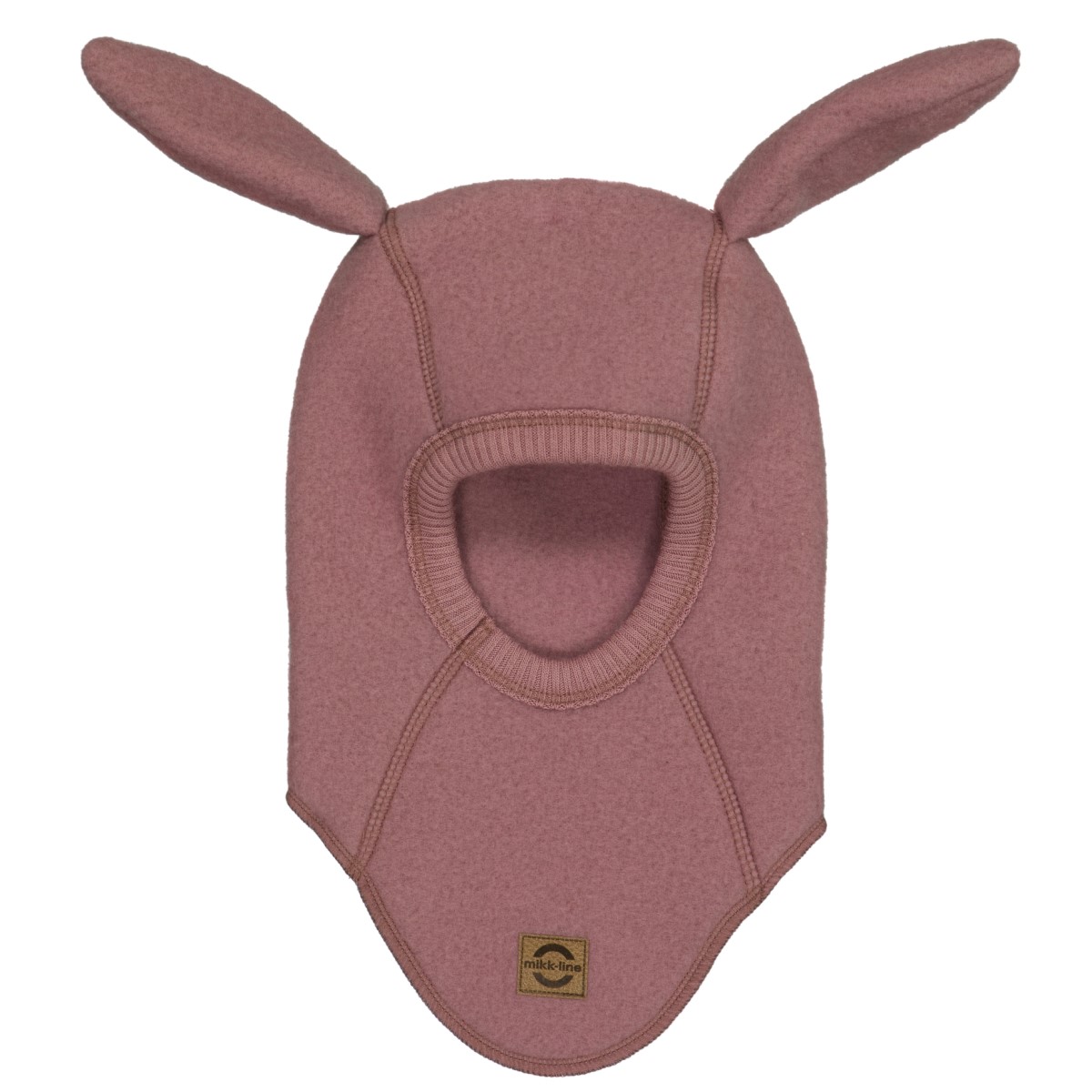 Mikk-Line Elefanthue – Kanin – Merino Uld – Burlwood / Rosa