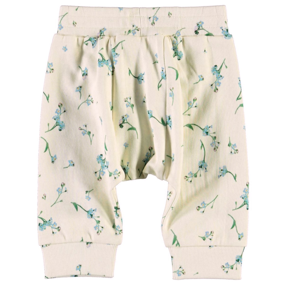 Molo Sweatbukser – Sona – Forget Me Not – Forglemmigej Blå Blomsterprint - Billede 4