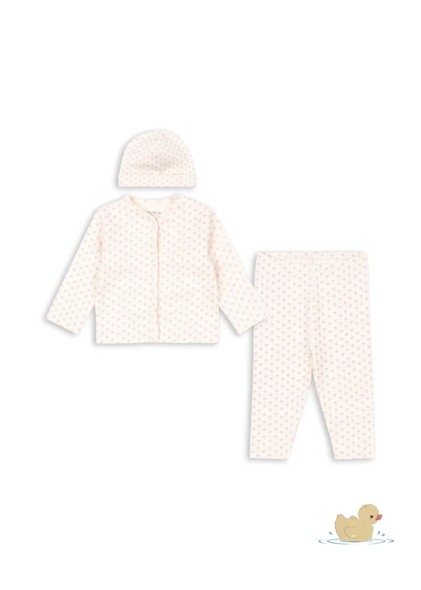 Bello newborn sæt - punto rosa - Billede 2