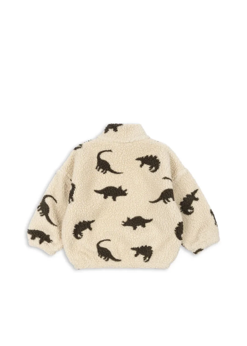 Jody teddyjakke - dino silhouette - Billede 3