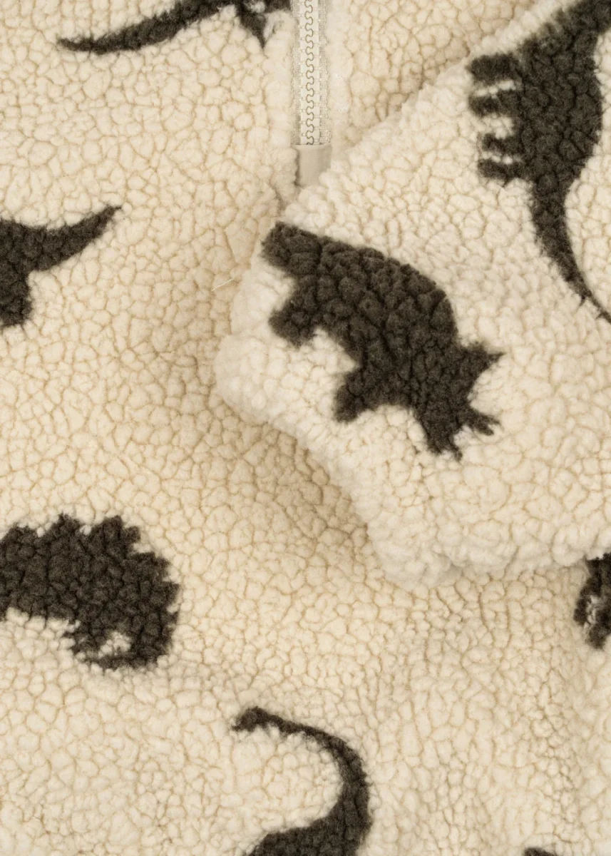Jody teddyjakke - dino silhouette - Billede 5