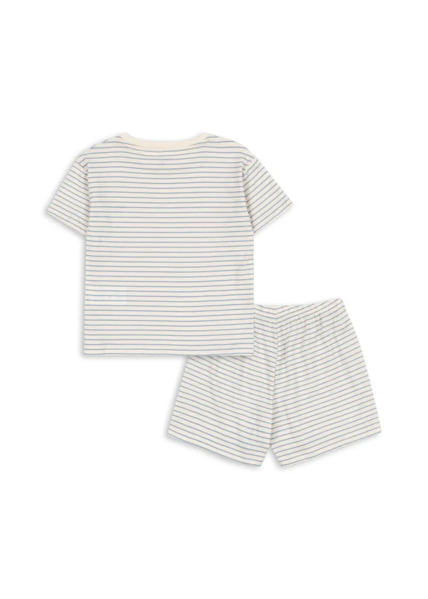 Famo Sæt - stripe bluie - Billede 7