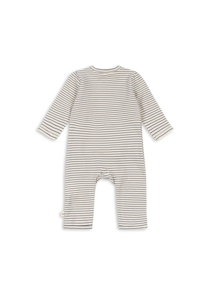 BASIC NEWBORN ONESIE - stripe como - Billede 3