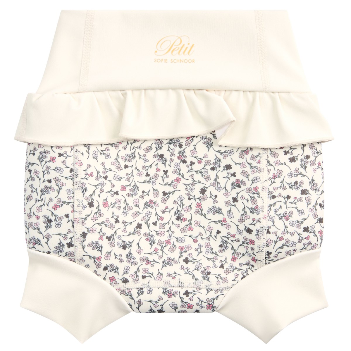 Petit By Sofie Schnoor Blebadebukser – Neopren UV 50+ – Antique White / Creme - Billede 3