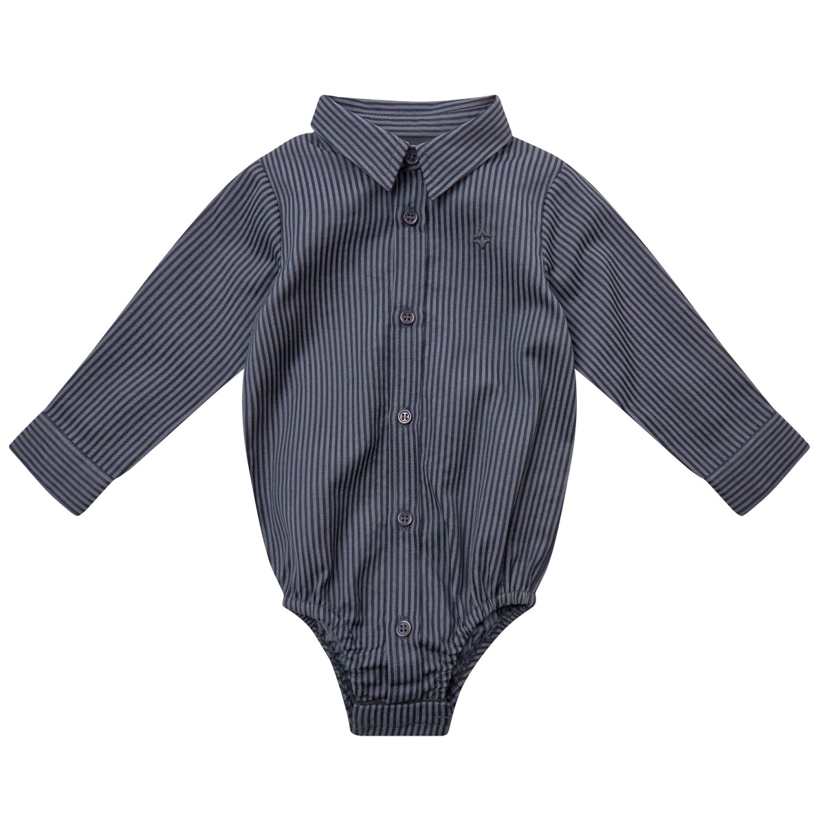 Petit By Sofie Schnoor Skjortebody – Mario – Blåstribet