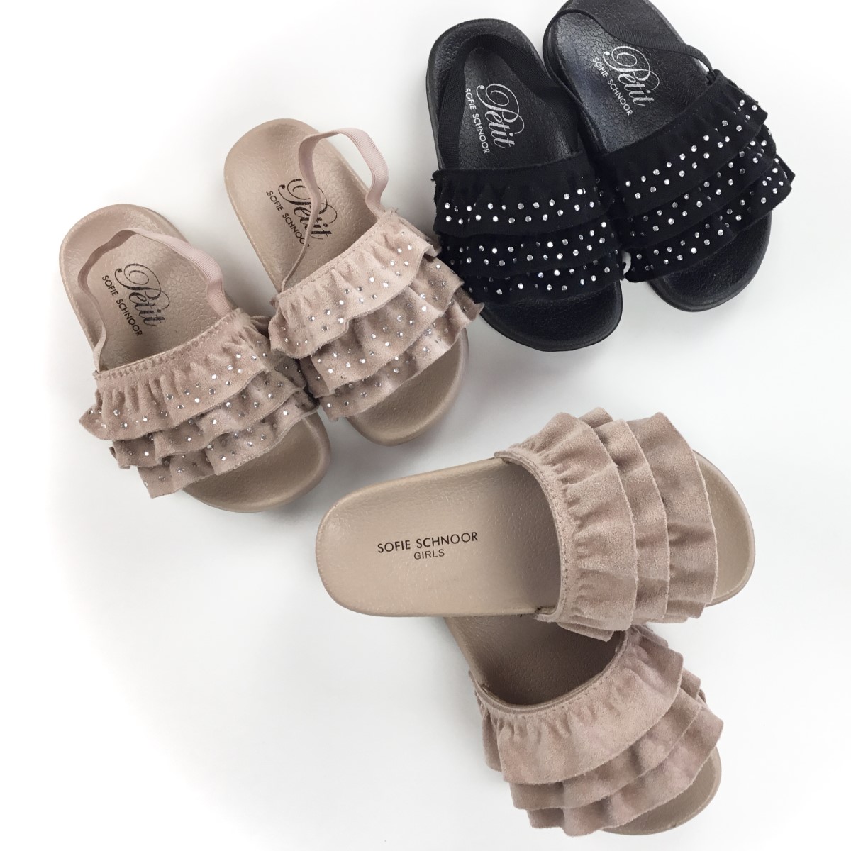 Petit By Sofie Schnoor Badesandaler – Alissa – Black / Sort - Billede 4