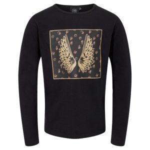 Petit by Sofie Schnoor T-shirt – Silvia – Black / Sort