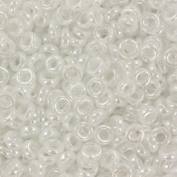Miyuki Spacer Ceylon White Pearl (5 gram) - Billede 2